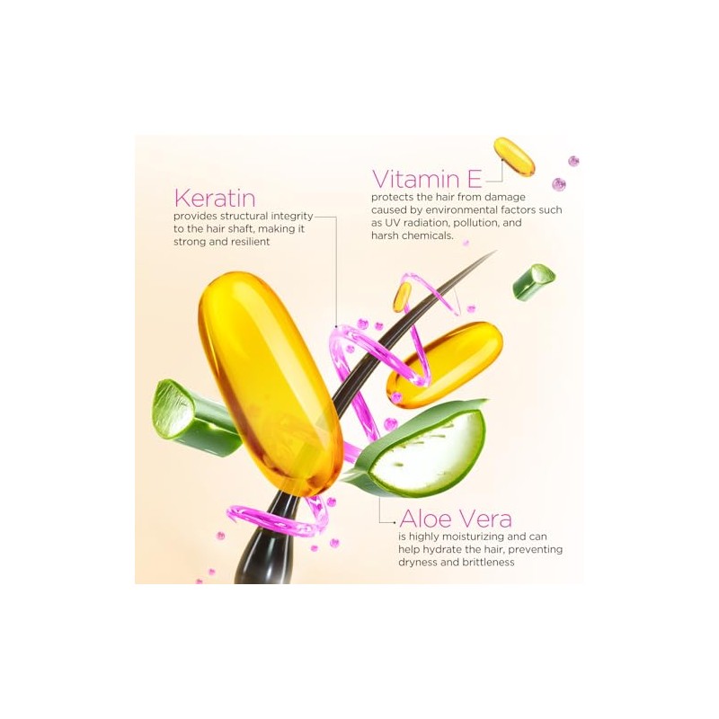 Every Strand Serum con Keratina y Aloe Vera + Vitamina