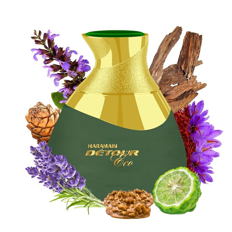 Al Haramain Detour Eco for Unisex - 3.33 oz EDP