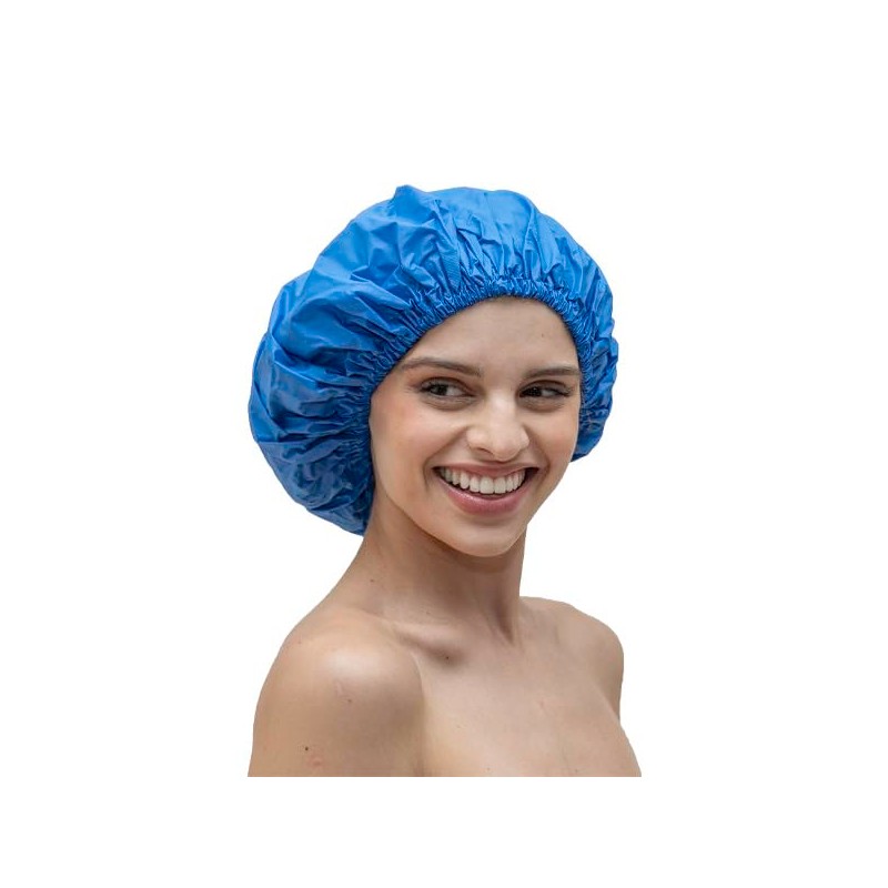 Gorras para Baño, ducha, regadera impermeables y reutilizables con plástico
