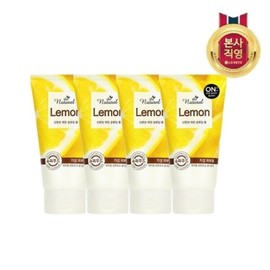 On The Body The Natural 온더바디 더내추럴 산뜻 레몬 클렌징폼 120g x 4개 On The Body The Natural Fresh Lemon Cleansing Foam 120g x 4 pcs