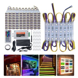 VEVOR 200PCS LED Storefront Lights, 103 ft, LED Module Lights, 5050 SMD 3-LED RG