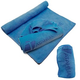 Toallas para Gym 2-Pack. Toalla Microfibra. Yoga. Variedad de Colores. 60X30cm. Secado Rápido y Súper Absorbente. Tamaño Ideal para Deportes y Aire Li