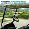 Drive-up Club Car Windshield, Golf Cart Windshield Compatible with Club
