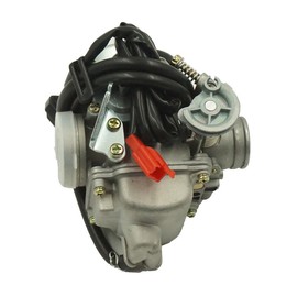 Glixal ATMT1-0741 GY6 125cc 150cc 26mm Bore Carburetor Carbs with Electric Choke for 157QMJ 152QMI Engine Scooter ATV Go-Kart Moped