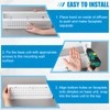 Blulu 2 Pack 18 Inch Baseboard Register Vent Duct Opening