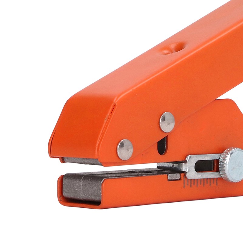 Single Hole Punch Heavy Duty Handheld Edge Banding Punching Pliers