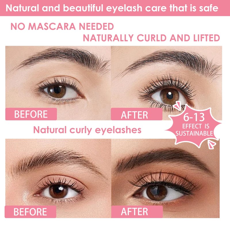 Wimpernlifting Set,Brow Lifting kit,Professionelles Wimpernlifting mit Farbe Schwarz, Wimpernwelle für