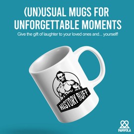 History Buff Gifts For Men Husband Boyfriend Dad Grandpa Uncle From Mom Girlfriend Wife Fathers Day Funny History Teacher Gifts From Students Teacher Appreciations Day Mug 11 oz White