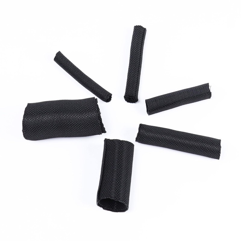 SUNNAREPOON Split Braided Cable Wire Sleeving Mesh Woven Loom for