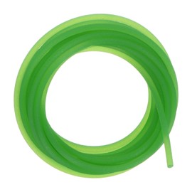 sourcing map Polyurethane Round Belt 2.5 mm Diameter 10 ft (3 Metres) Length Rough Surface PU Urethane Belt for Drive Technology Green