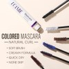 UCANBE- Set de rímel marrón y delineador líquido, dúo de
