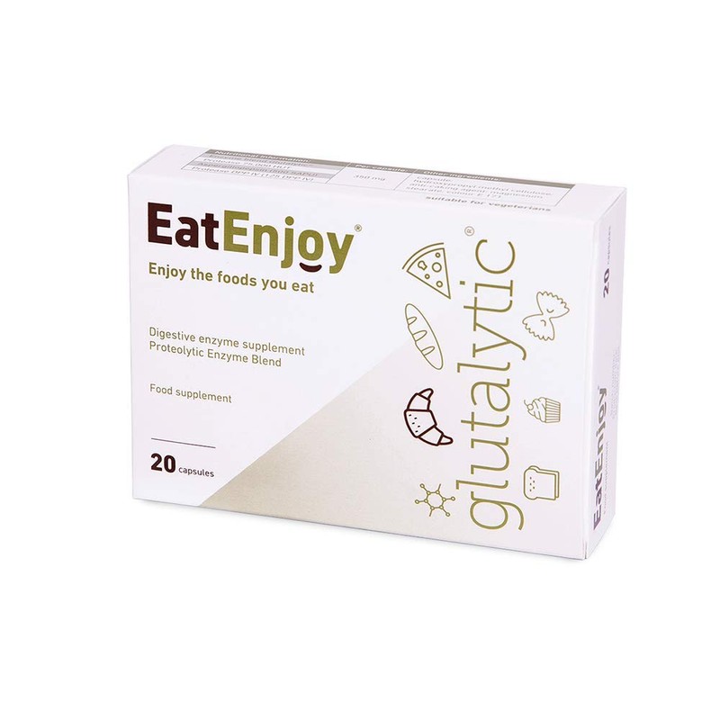 EatEnjoy Glutalytic - Gluten Intolerance Pills, Gluten Tablets, Capsules, Gluten