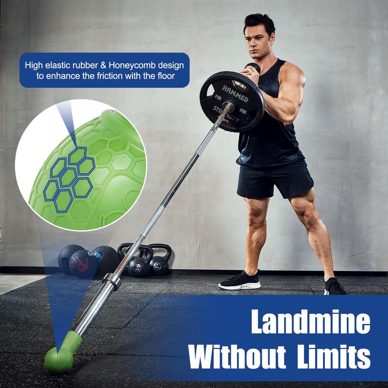 HXD-ERGO Landmine Attachment for Barbell - Turn Any Surface into