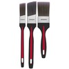ALLWAY A3PK Ergo-Style Paintbrush Set with 1" Angular, 1.5" Angular,