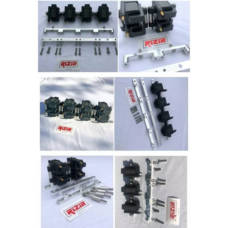 RiziR CNC SMART HIGH OUTPUT IGNITION COILS Bracket for HalTech