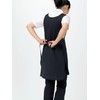 Albe T6880 Women's Work Clothes for Food and Service, Black