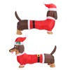 Inflatable Weiner Dog 1.5 Meters Illuminated Polyester Fiber Blow Up