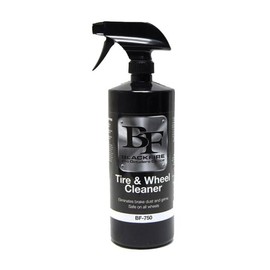 Blackfire Tire and Wheel Cleaner | Powerful Gel Formula for Brake Dust and Road Grime Removal | Safe for Coated and Factory Wheels | BF-750 | 32oz