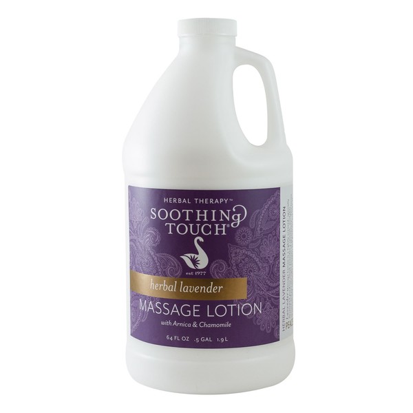 Soothing Touch W67341H Herbal Lavender Lotion, 1/2 Gallon