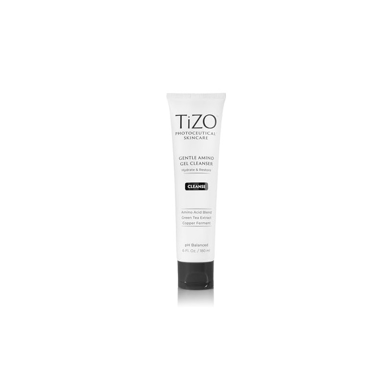 TiZO Photoceutical. Gentle Amino Gel Cleanser limpiador hidratante suave y