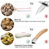 Nonley Oyster Shucking Knife, 2 Pack Oyster Knife Shucker Set