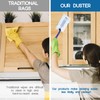VEGCOO Pack of 20 Dust Magnet Set, Microfibre Duster +