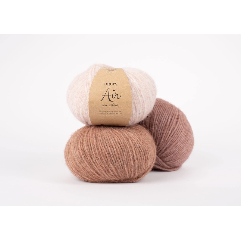 DROPS Knitting Wool - Air Alpaca Merino Fluffy Blow Yarn