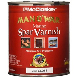 McCloskey/Valspar 80-0007509-07 Man O'War Spar Marine Varnish - Gloss ~ 1 Gallon by McCloskey
