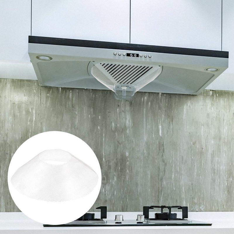 DOITOOL 8.26 Inch Round Range Hood Filter Net Replacement Oil