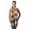 Achillea Long & Wide Scottish Tartan Plaid Large Cashmere Feel
