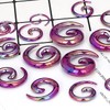 YOFANST Acrylic Ear Stretching Kit Spiral Tapers Gauges Expander 14G-00G