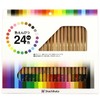 Shachihata ZCP-24C Colored Pencils, Thick Core, 24 Colors