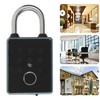 Smart Fingerprint Password Padlock Card APP Key Access Theft Proof