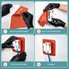 5Pcs Fire Putty Electrical Pads, 7”x7” Fire Barrier Pad, Acoustic