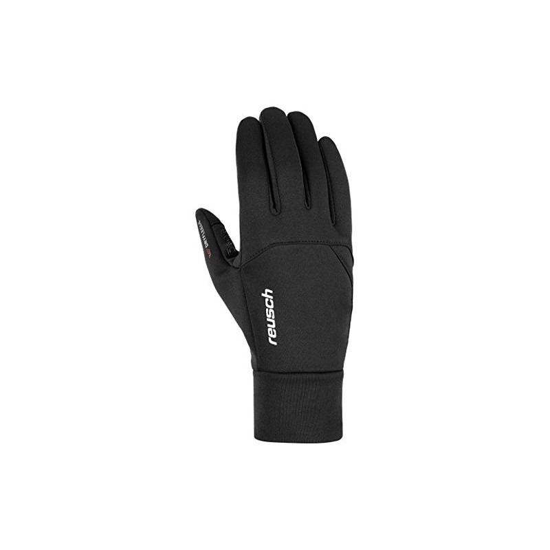Reusch Men's Constructo Dryfleece Gloves, Black, 6.5