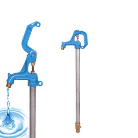 (Total-3.25ft/39inch, Bury-1ft) Yariwiz Frost Proof Yard Hydrant for Yard Garden Farm Pasture Irrigation, Water Hydrant 3/4" NPT Pipe Connection