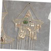 Ipetboom Cozy Home Decor Iron Earring Organizer Wall Hanging Jewelry