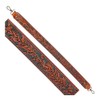 American Darling Hand Tooled Genuine Leather Crossbody Handle Strap for
