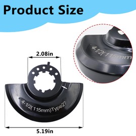 43-54-0155 Angle Grinder Wheel Guard Fits for Milwauke Grinder Guard 6130-33 C27D,Guard For Milwauke Grinder(1 Pcs)