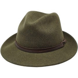 Stoker Felt Hat - Moss - 62cm (XL)