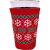 Coolie Junction Ho Ho Ho Christmas Pattern Pint Glass Coolie