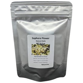 Sophora Flower - Huai Hua Mi - Dried Sophora japonica Buds 100% from Nature (8 oz)