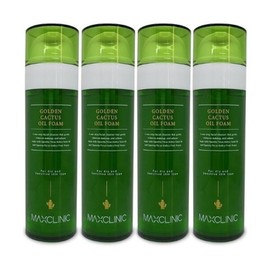 Max Clinic Golden Cactus Oil Foam 110g 4 Ss / 맥스클리닉 골든 선인장 오일 폼 110g 4개 Ss