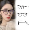 Solxion Blue Light Cut Date Glasses, Thick Cell Frame, PC