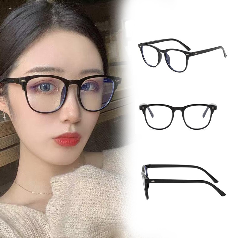 Solxion Blue Light Cut Date Glasses, Thick Cell Frame, PC