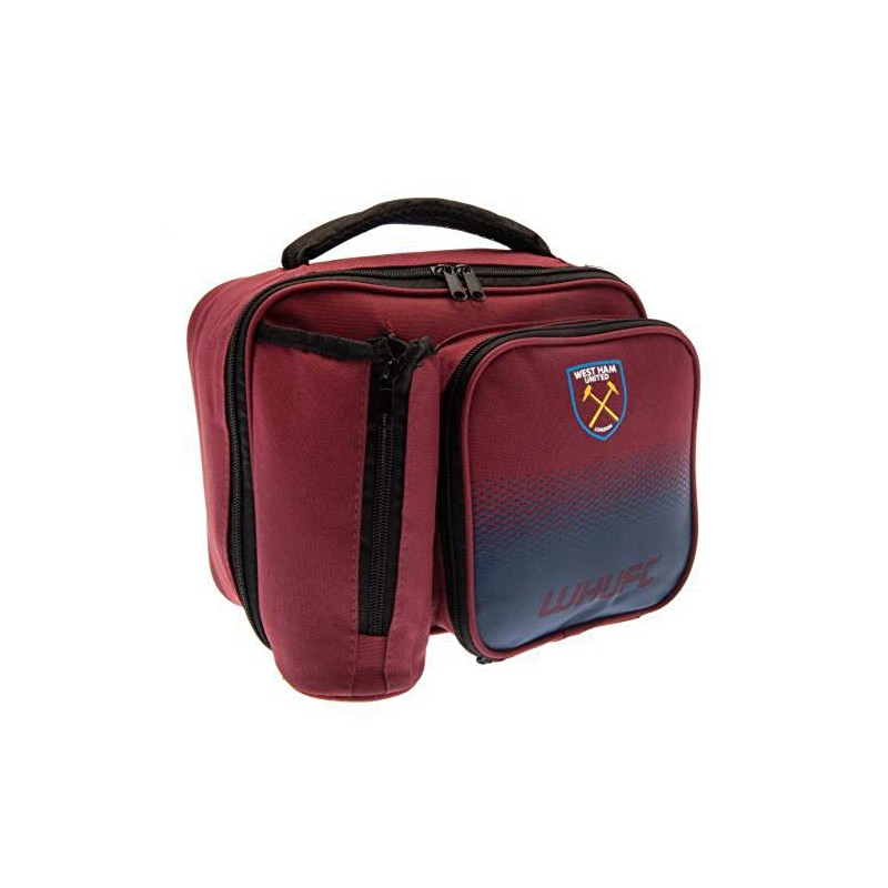 West Ham United FC Fade Lunch Bag (One Size) (Burgundy)