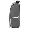 Golf Shoe Bag Wear Resistant PU Leather Portable Sports Travel