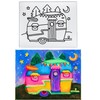 Indigo Art Studio Pre Drawn Canvas Painting for Kids |