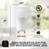 SLEEKLIGHTING GU24 LED Light Bulb, 2 Prong Light Bulb -