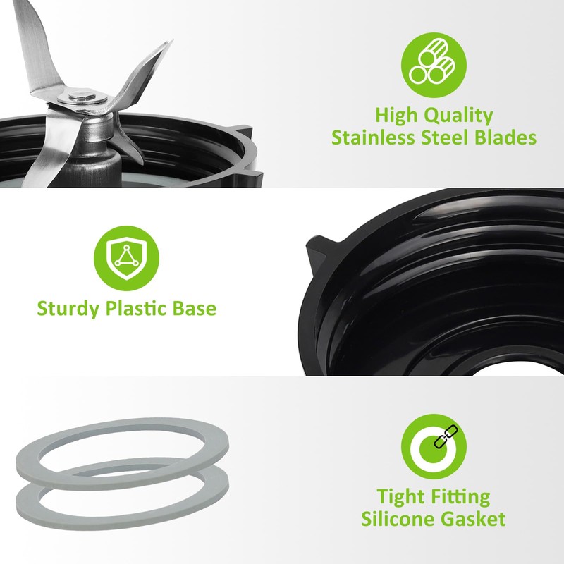 Blender Replacement Parts Compatible with Oster Blender Ice Blades ABS